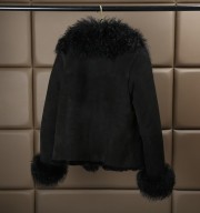 Winter Jacket Women Real Double-faced Fur Coat